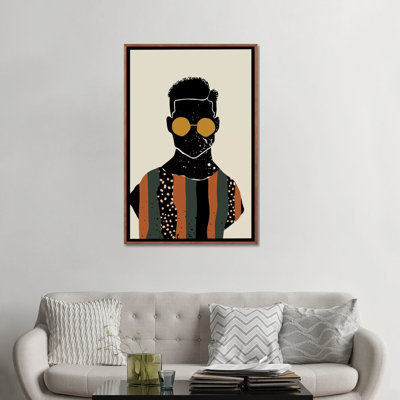 Black Hair VII - impression d'art graphique