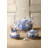 Spode Blue Italian Covered Sugar Bowl 9 Oz