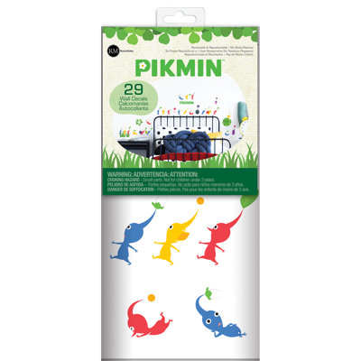 Nintendo Pikmin Characters Wall Decals