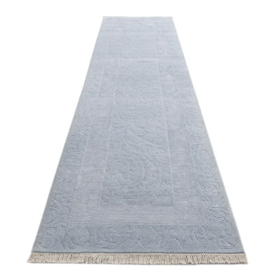 13 Ft Runner Philip Light Blue Rug