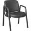 Chaise d'invité de luxe en cuir à 4 pieds