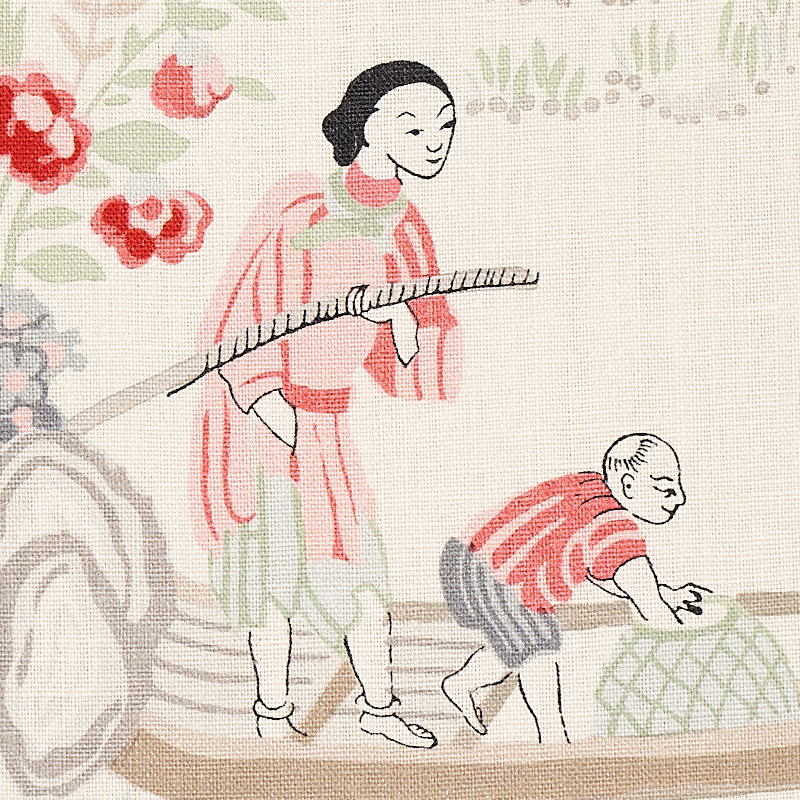 Yangtze River Fabric, Ivory