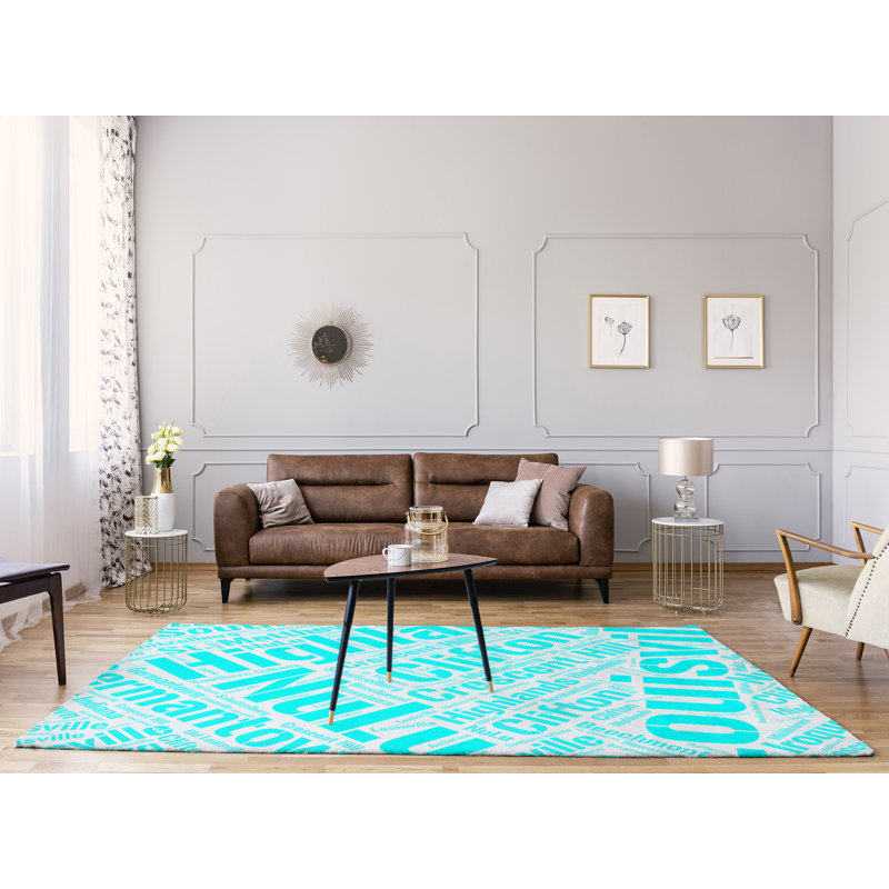 Chenille Indoor Rug, Rectangle 5' x 7'
