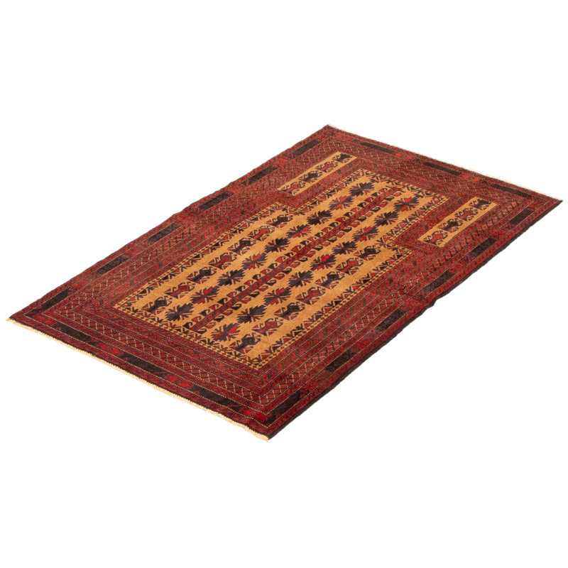 Tapis rouge Lynnisha 3 pi 2 po x 4 pi 8 po