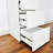 Modular Wood Closet System with Mirror