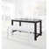 Mahria Marble Top Solid Wood Base Dining Table