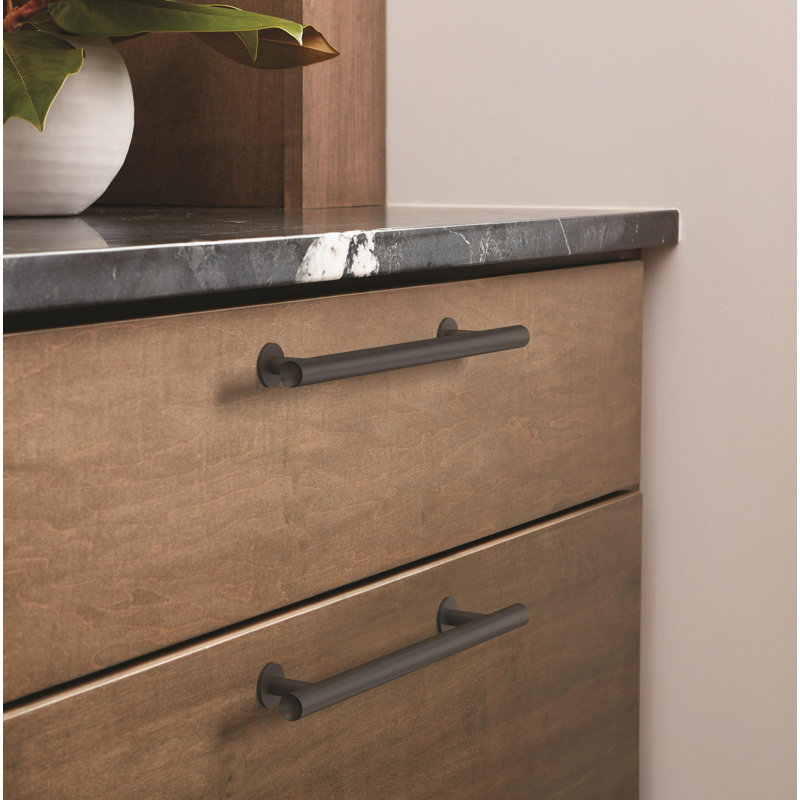 Radius Bar Pull, 5.0625", Matte Black