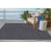 Tapis d'intérieur / extérieur de couleur unie Analiese Gray
