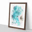 Alifu Atoll in the Maldives - Framed Print-56852115-56852116