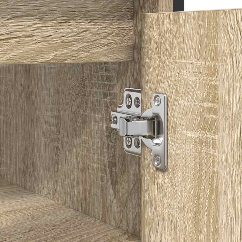 60mm Single Bathroom Vanity with Basin, Sonoma Oak 