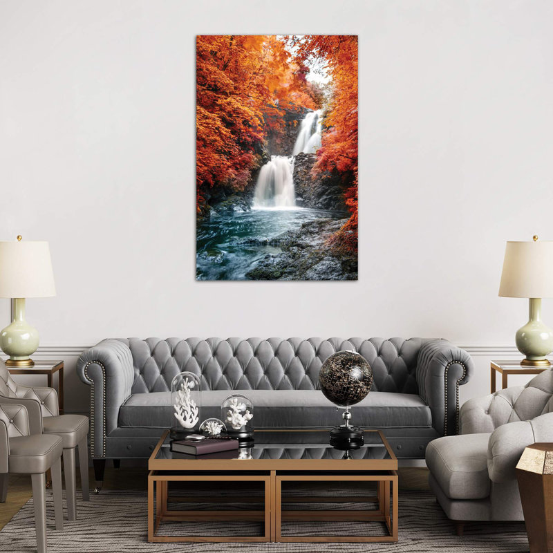 Isle of Skye Waterfall Ulg II 1 Piece Wrapped Canvas Wall Art, 66.04 cm H x 45.72 cm W x 3.175 cm D