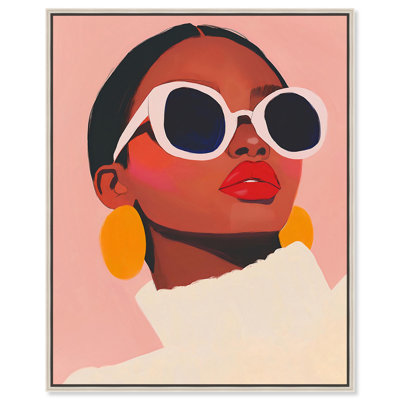 Sandra Canvas Glam Art by Art Remedy