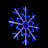 Large Snowflake Decoration with Blue and White Motion LED Lights-395907609-395907608