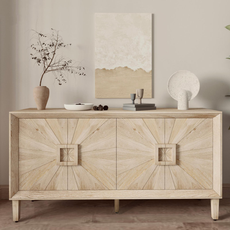 Buffets en bois rustique de qualité supérieure, Naturel antique