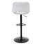 Ensemble de 2 tabourets de bar réglables Modern Modern