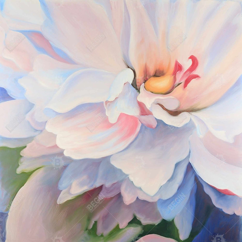 " Pastel Colored Flower "