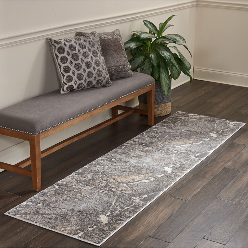West Tisbury Abstract 282cm X 389cm Area Rug, Rectangle 157 x 221cm