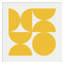 «Bold Vintage Geometric Sunshine Yellow» par The Creative Bunch Studio, reproduction d'art encadrée-372587870-372587859