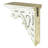 Vintage Shabby Wood Corbels Brackets for Shelf Farmhouse Wall Decor-1739473370