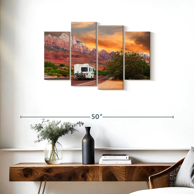 Mehar Highway To Canyon, 22" H x 36" W