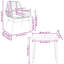 Ensemble repas de patio avec coussins en verre et poly rotin-1984881709-1984881703-1984881701