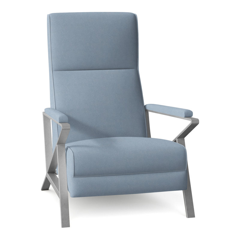 Infinity Recliner, Brushed Nickel, Perigold Banks Storm