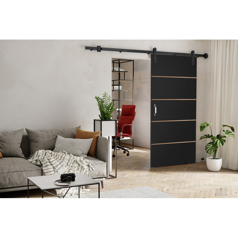 Door, 76cm x 205cm, Black