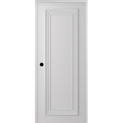 Palazzo 1 DIY-Friendly Primed Paneled Manufactured Wood Modern Interior Like A Prehung Door