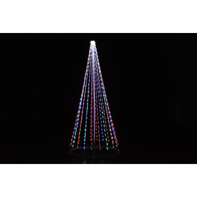 LED 3-D Tree (1615-Multi)