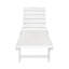 Haley Reclining Chaise Lounge with Patio Side Table (1 Chair and 1 Table)-877681302