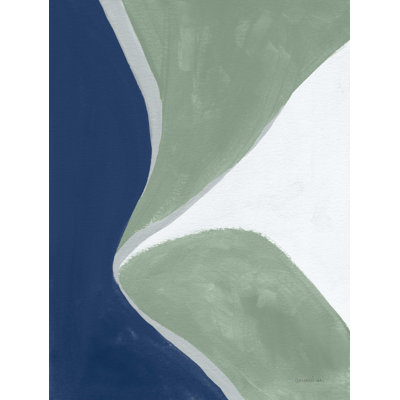 " Blue Green Abstract III "