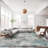 Willington Abstract Gray/Blue Rug-1259657632