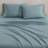 Martha Stewart Skylands Solid Cotton Percale Sheet Set-134145652-134145653