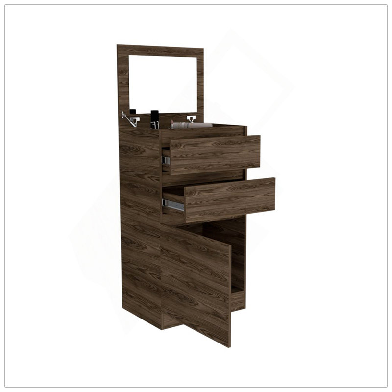 Dresser Asturias, Jewerly Box, Dark Walnut Finish, Walnut