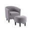 Fauteuil demi-tonneau avec repose-pieds Anges-1733547627