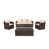 Dark Brown Frame/Beige Cushion is out of stock