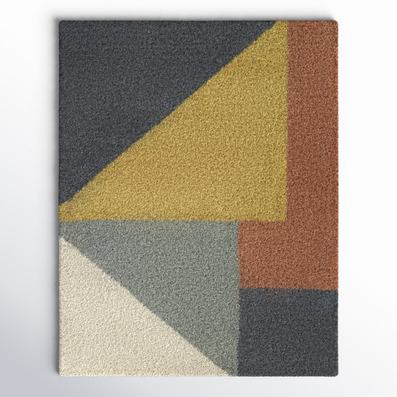 Amancia Geometric Indoor Rug, Rectangle 7'10" x 10'