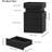 Night Stand with Charging Station LED Nightstand with Storage Drawers Set of 2