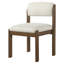 Chaise de salle à manger rembourrée Avery