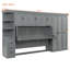 Lit escamotable avec armoire, bureau et bureau-788633400