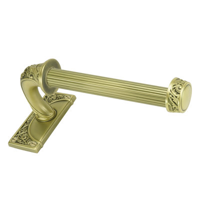 GEORGETOWN TISSUE BAR; BURNISHED BRASS FINISH