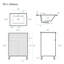 Meuble-lavabo 24 po Bernay-73115553