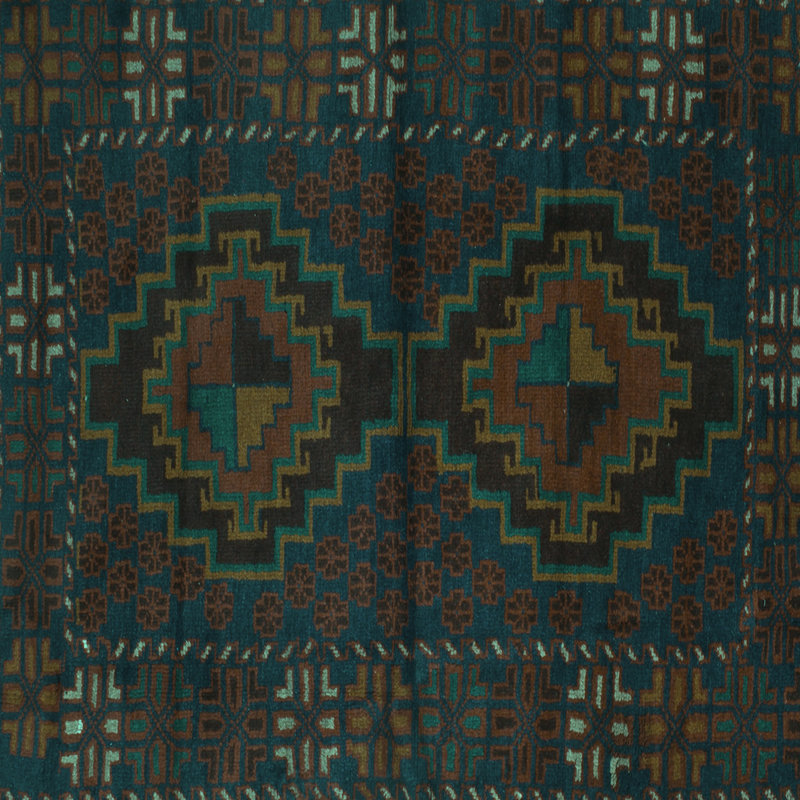 Mohanram Performance Southwestern Indoor Rug, Square 3'