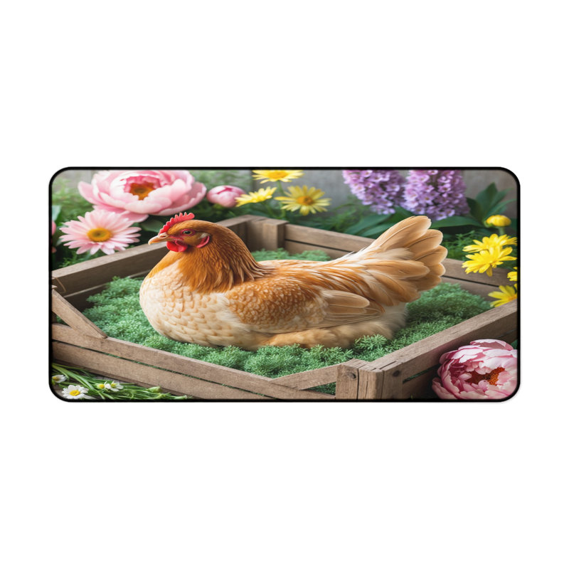 Polyester Desk Pad, 31.5x15.5