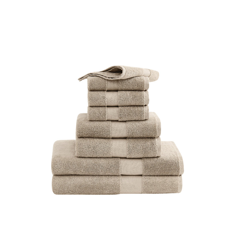 Ensemble de 8 valises pour chambre d'amis, Kaki