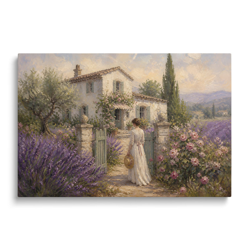 «Garden Lady», art mural sur toile, impression historique pour salon et bureau, H 24 po x l 36 po