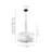 Cirrus 1 - Light Silk Kitchen Island Pendant Light