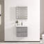 Meuble-lavabo simple 24 po avec plateau en résine