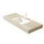 Meuble-lavabo de luxe avec lavabo flottant 48 po Luxury