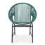 Chaise d'extérieur en osier, ensemble de 2-491873199